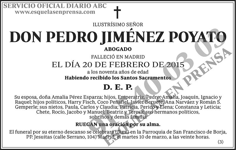 Pedro Jiménez Poyato